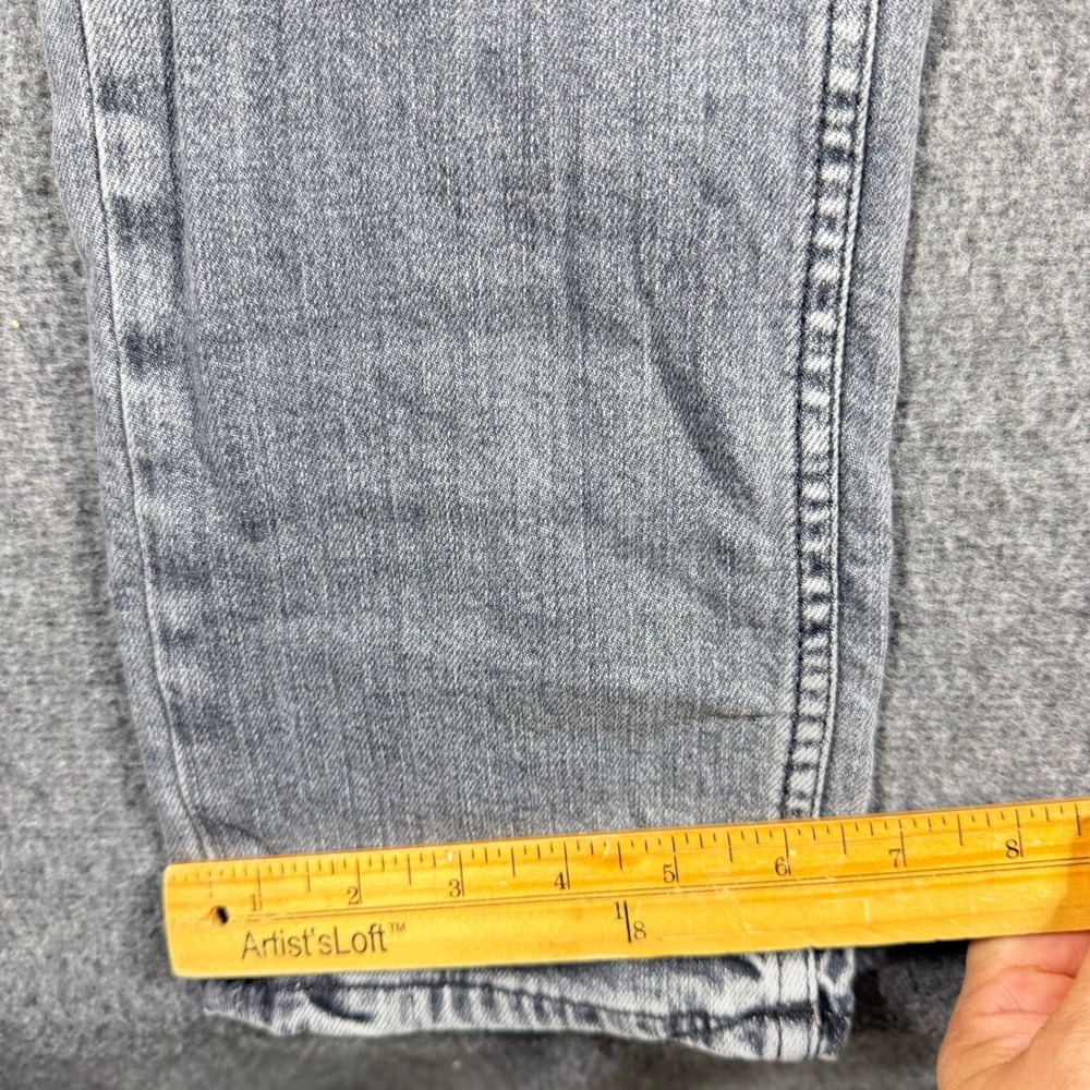 Nudie Jeans Co Lean Dean Grey Slim Tapered Jeans Womens 32X36 Grey Wash Denim - Picture 6 of 13